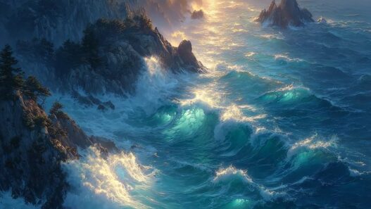 Dragon in the sea