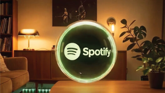 Spotify logo Reveal Veo 3 Prompt