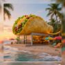 Taco on a building Prompt ChatGPT